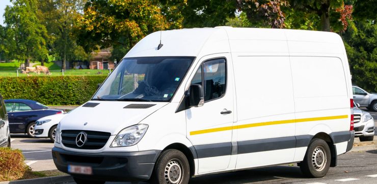 pickup and delivery insurance white van